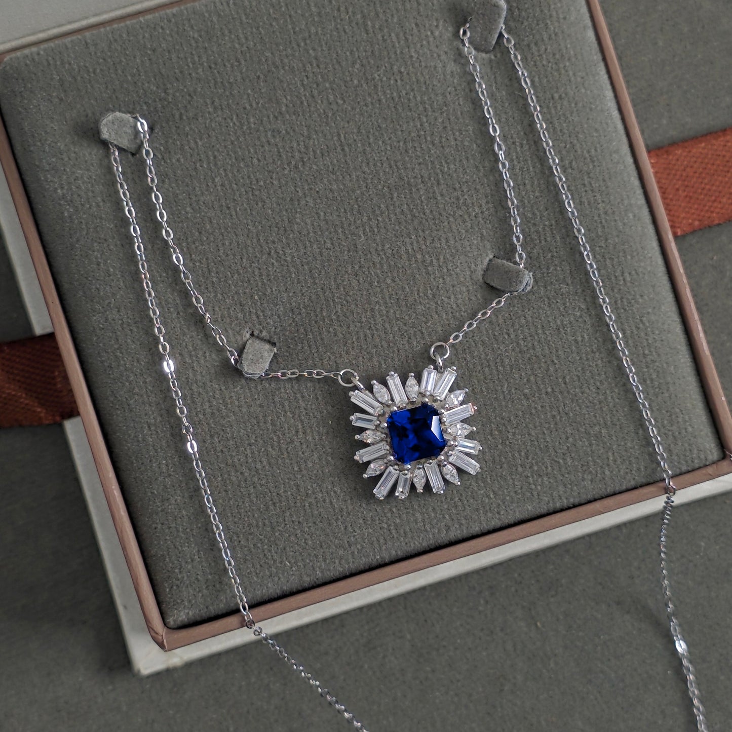 Silver Necklace N225