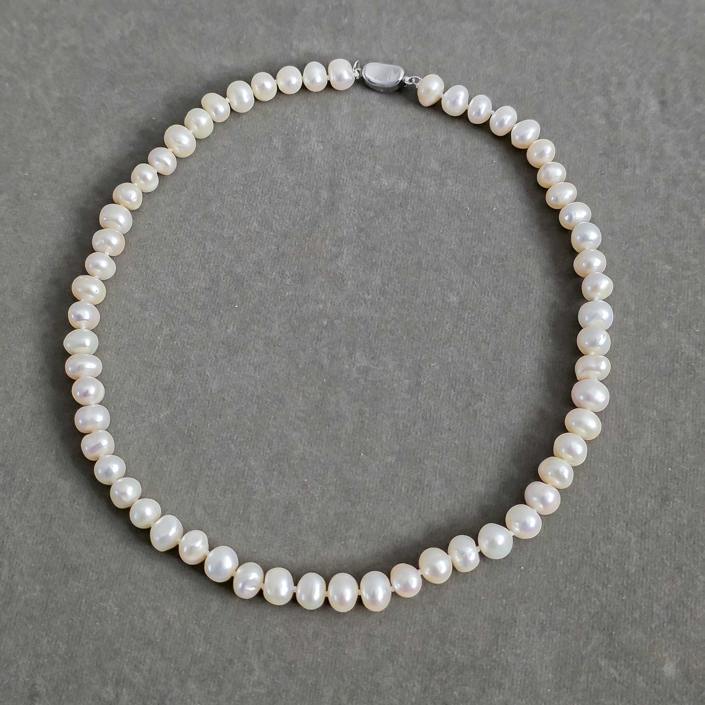Natural Pearl Beaded Necklace N227