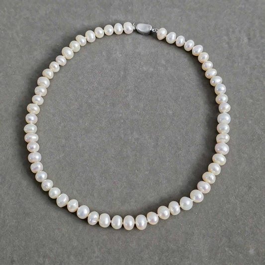 Natural Pearl Beaded Necklace N227