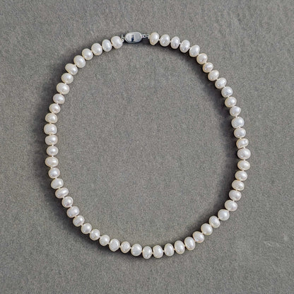Natural Pearl Beaded Necklace N227